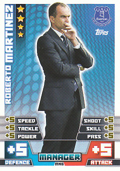 Roberto Martinez Everton 2014/15 Topps Match Attax Manager #MN06